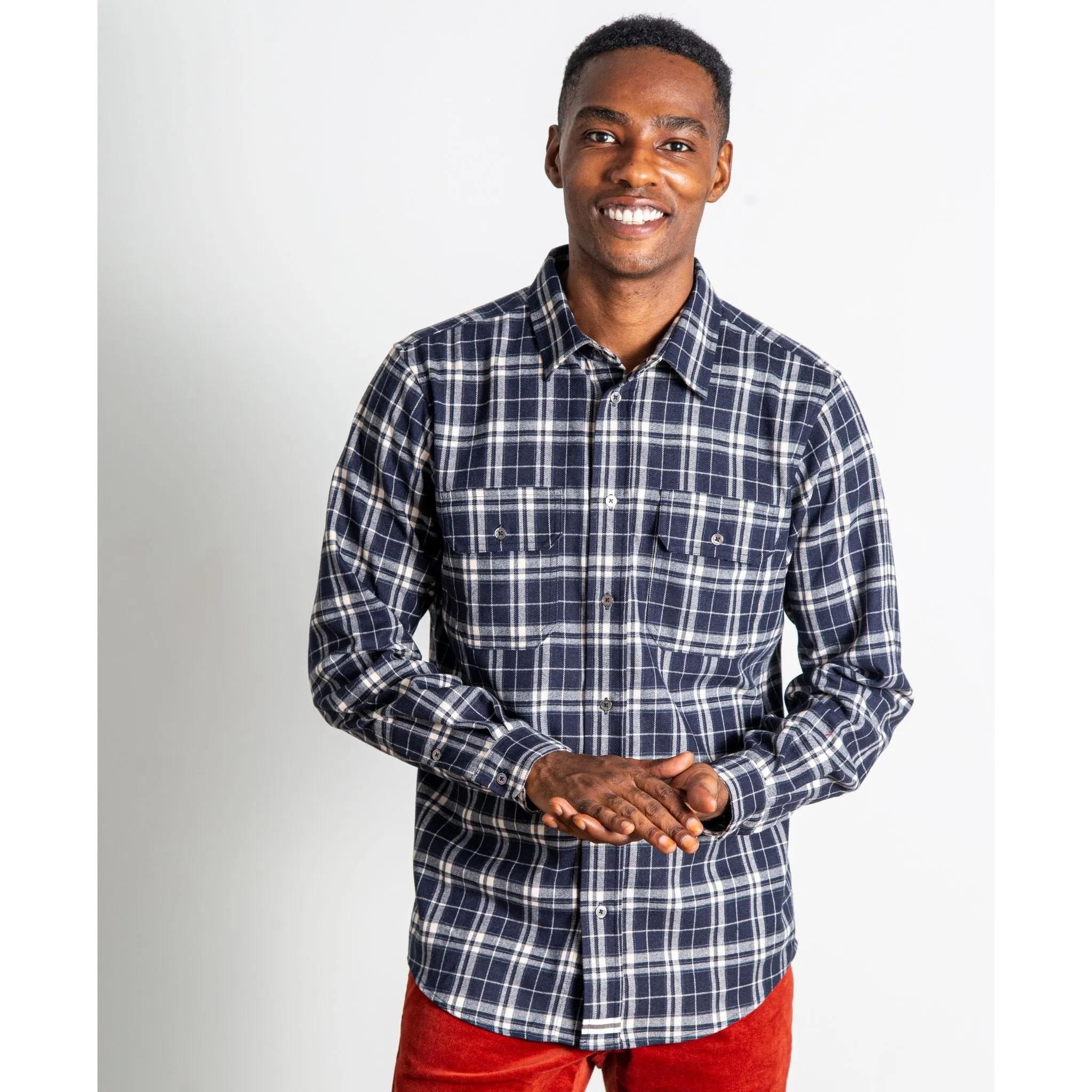Whistler Long Sleeve Stretch Flannel Shirt