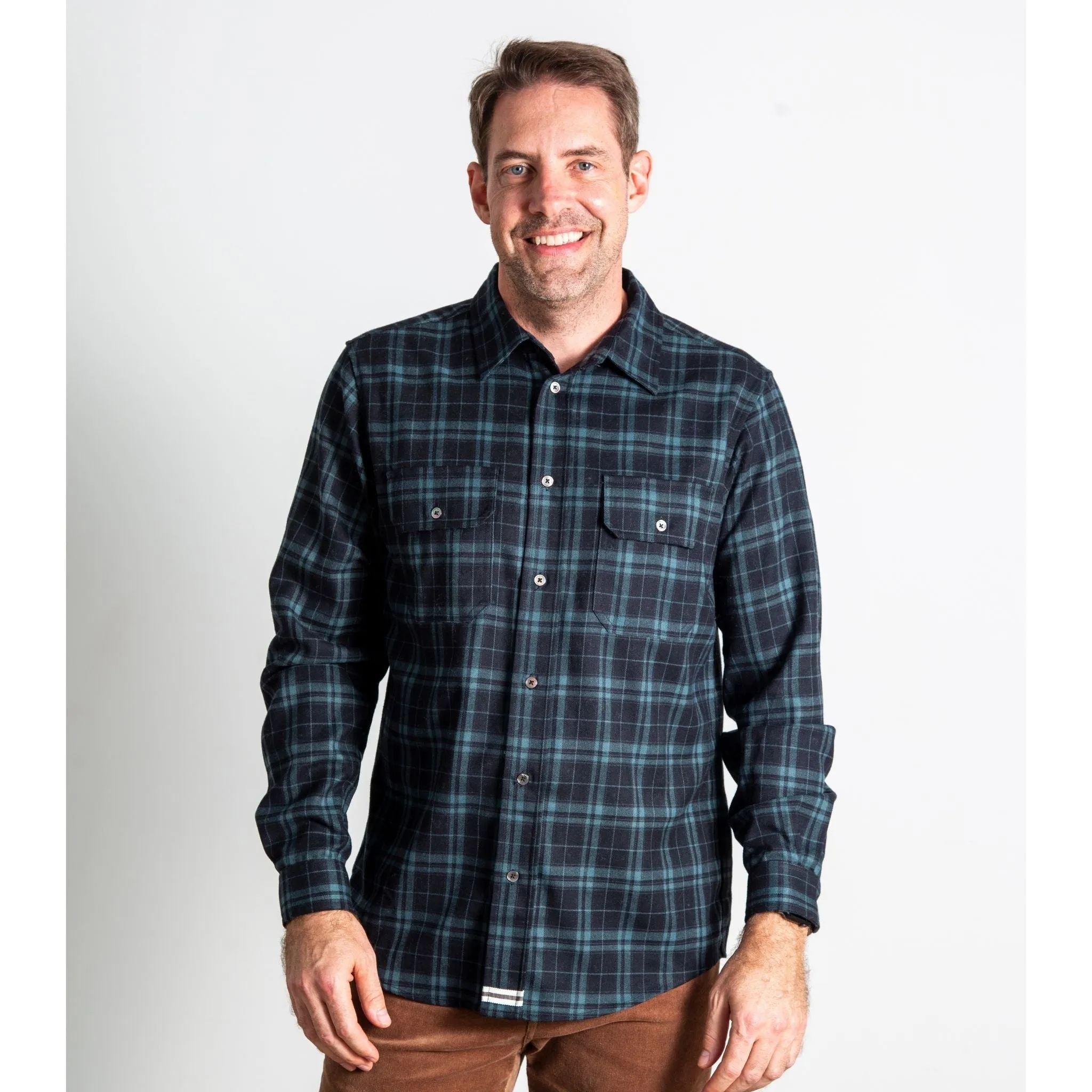 Whistler Long Sleeve Stretch Flannel Shirt
