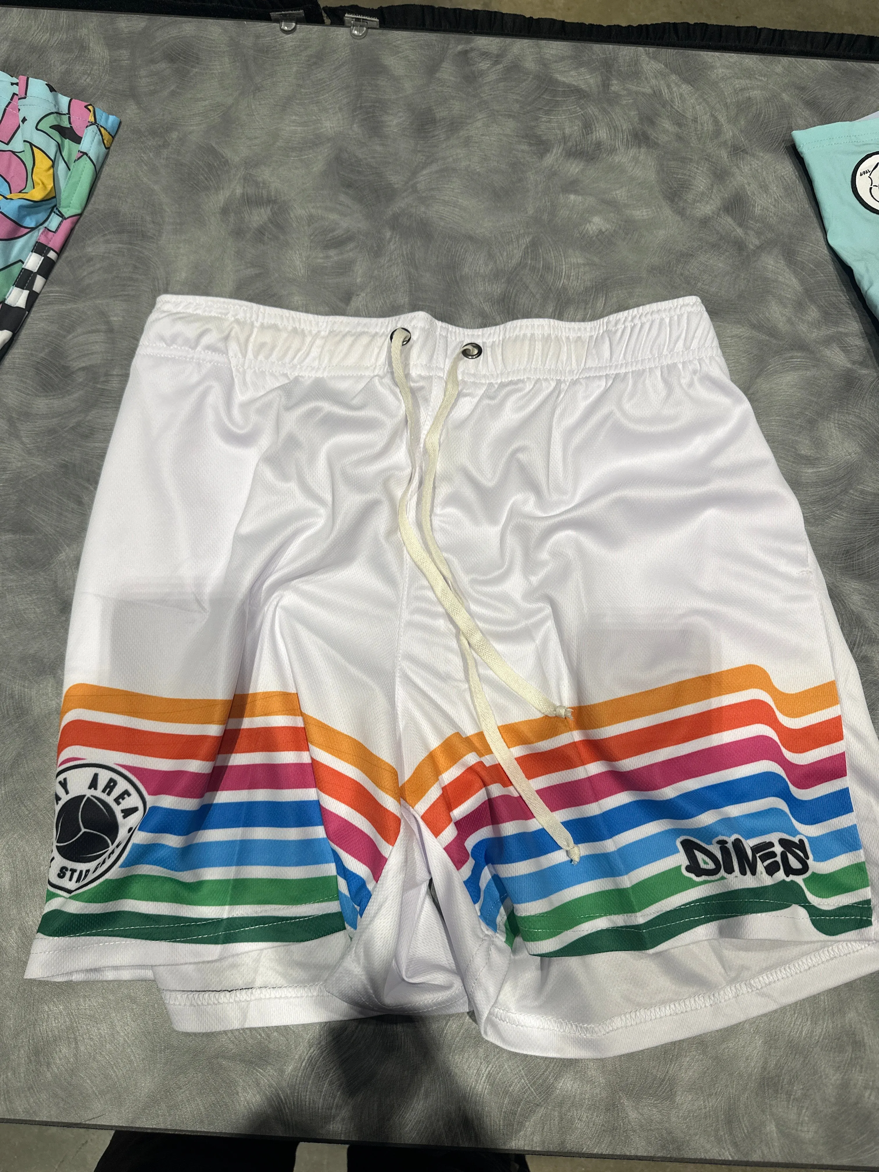 White Bay Area All-Star Shorts