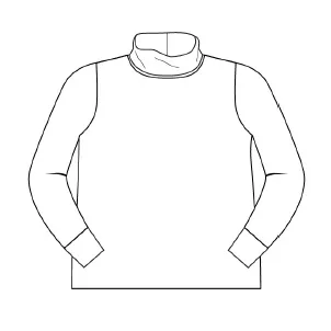 Wild Smiley Polo Neck T-Shirt