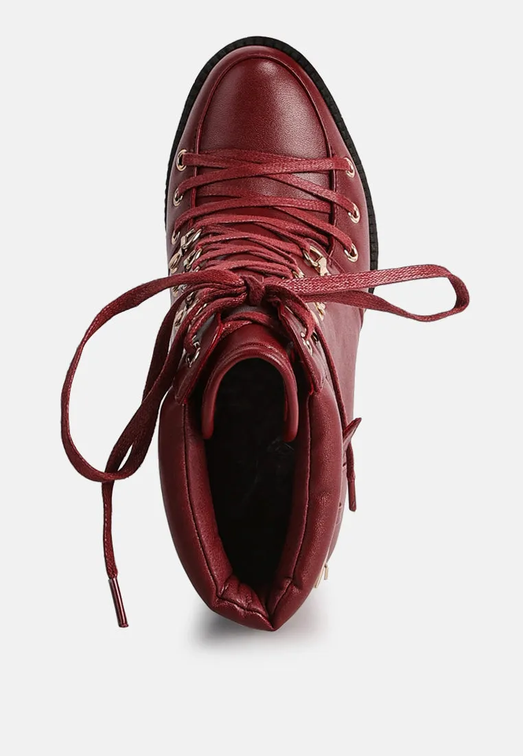 willow combat boot by London Rag