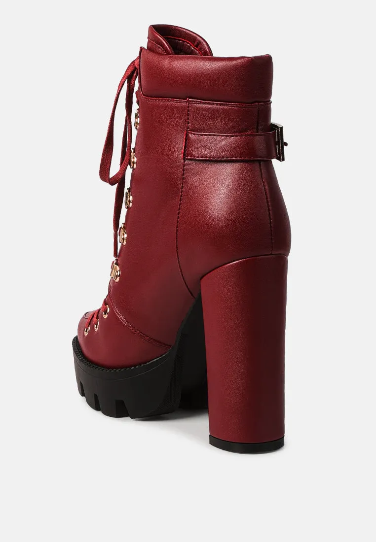 willow combat boot by London Rag