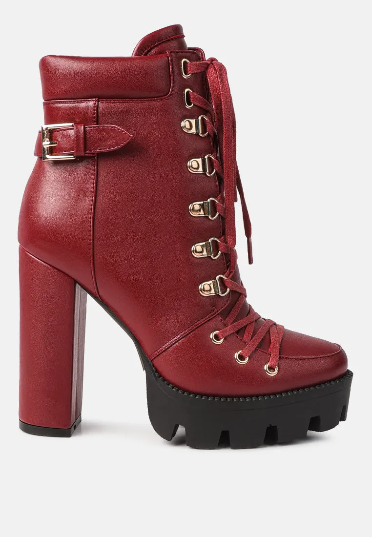 willow combat boot by London Rag