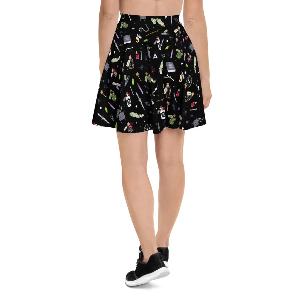Witchcraft Skater Skirt