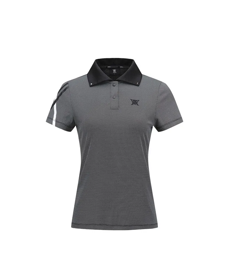 Women's Ice Dots Short T-Shirt - Black