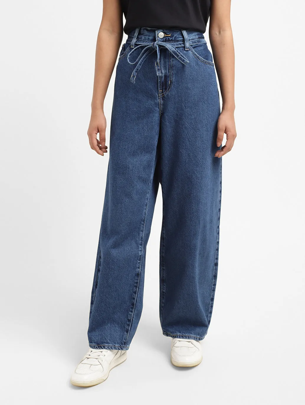 Women's Indigo Bootcut Fit Mid Rise Jeans