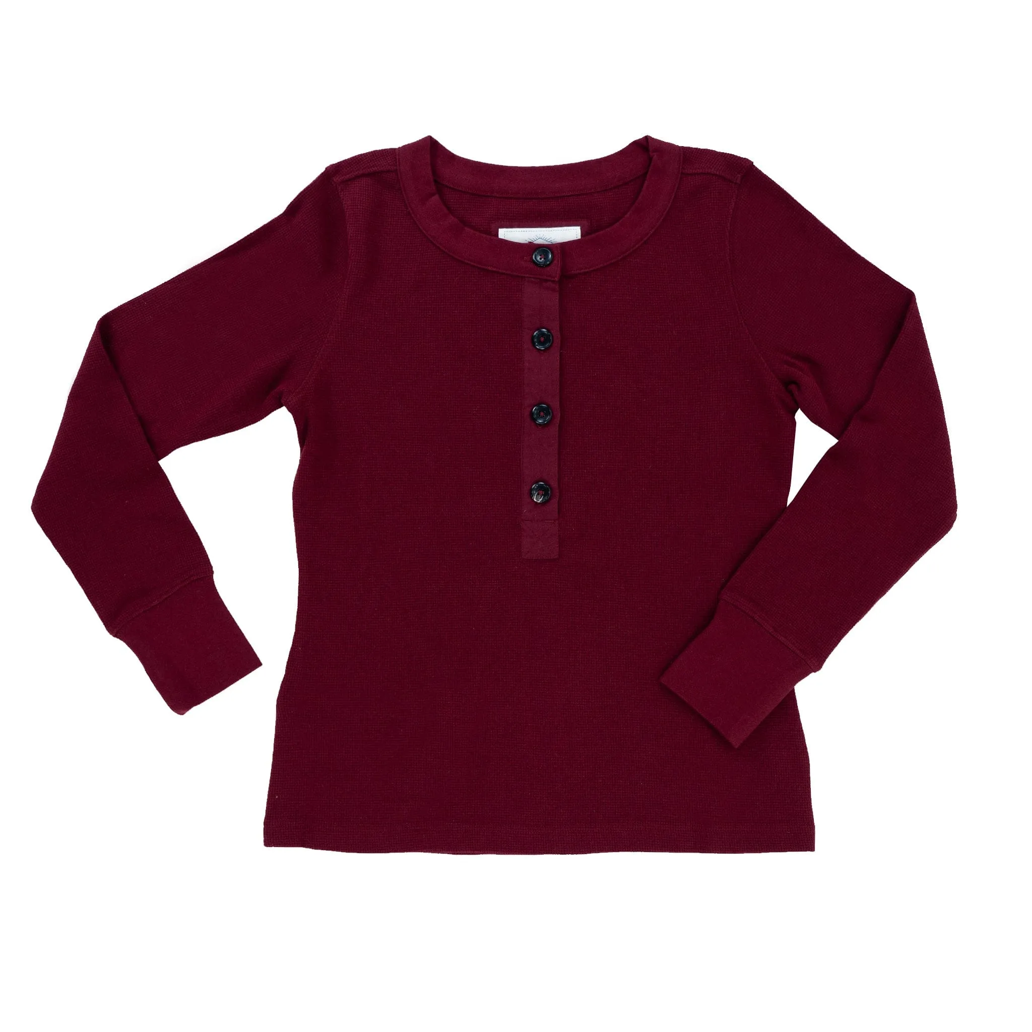 Women’s Organic Thermal Henley - Hearth