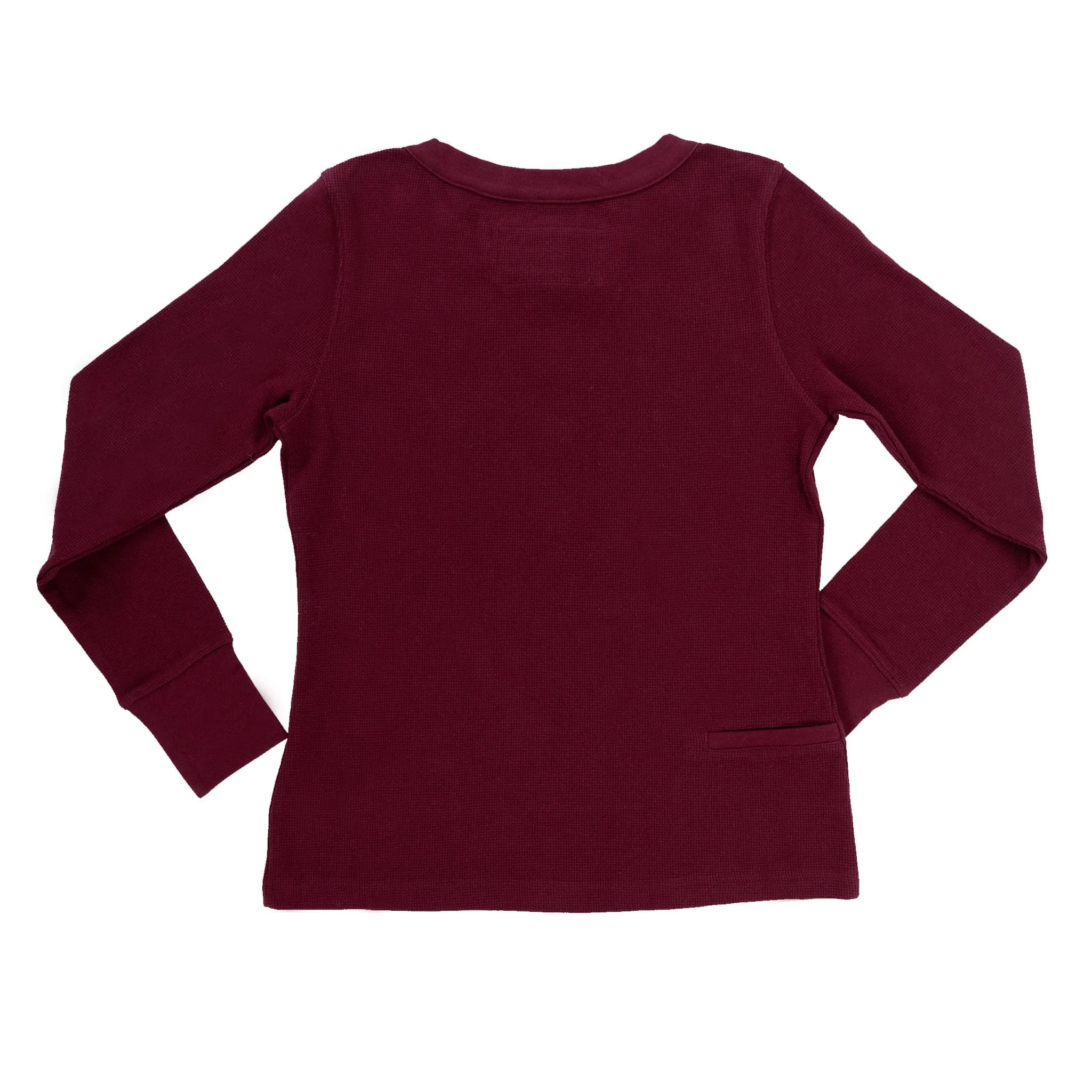 Women’s Organic Thermal Henley - Hearth