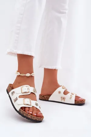 Women's sandals made of eco leather