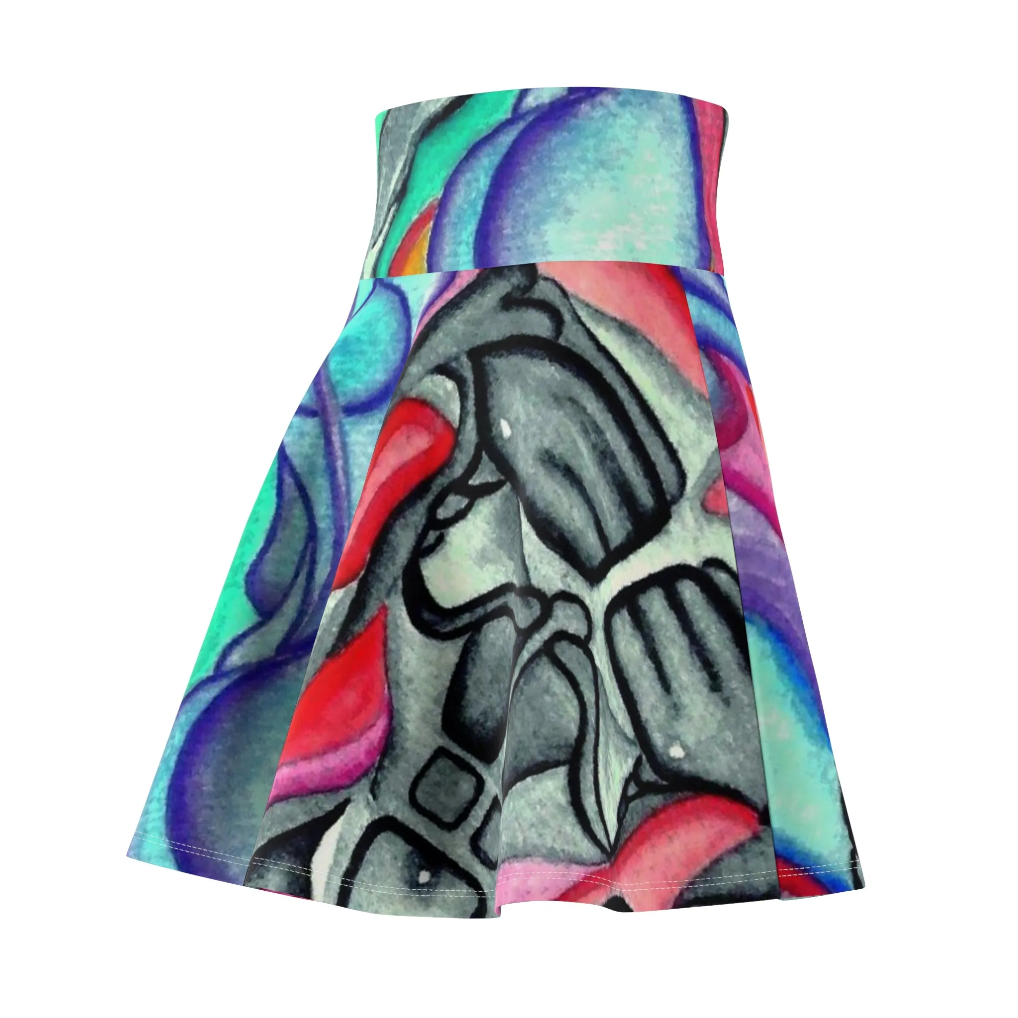 Women's Skater Skirt (AOP)