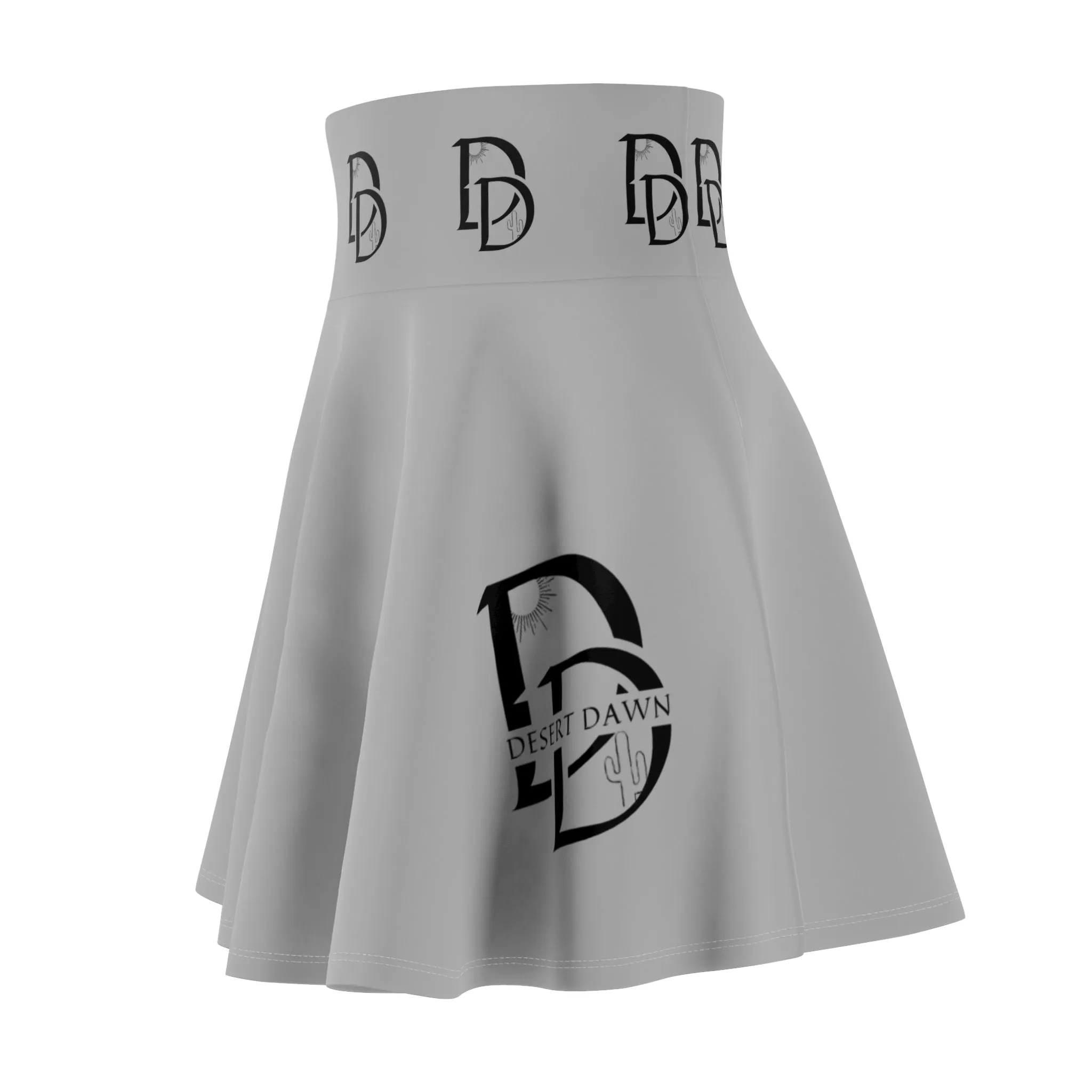 Women's Skater Skirt Desert Dawn Sheild Design