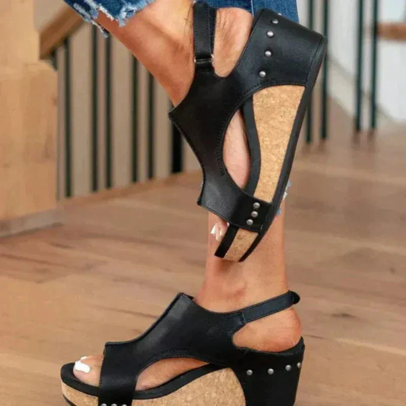 Women's Wedge Sandals | Open-Toe Comfortable Design