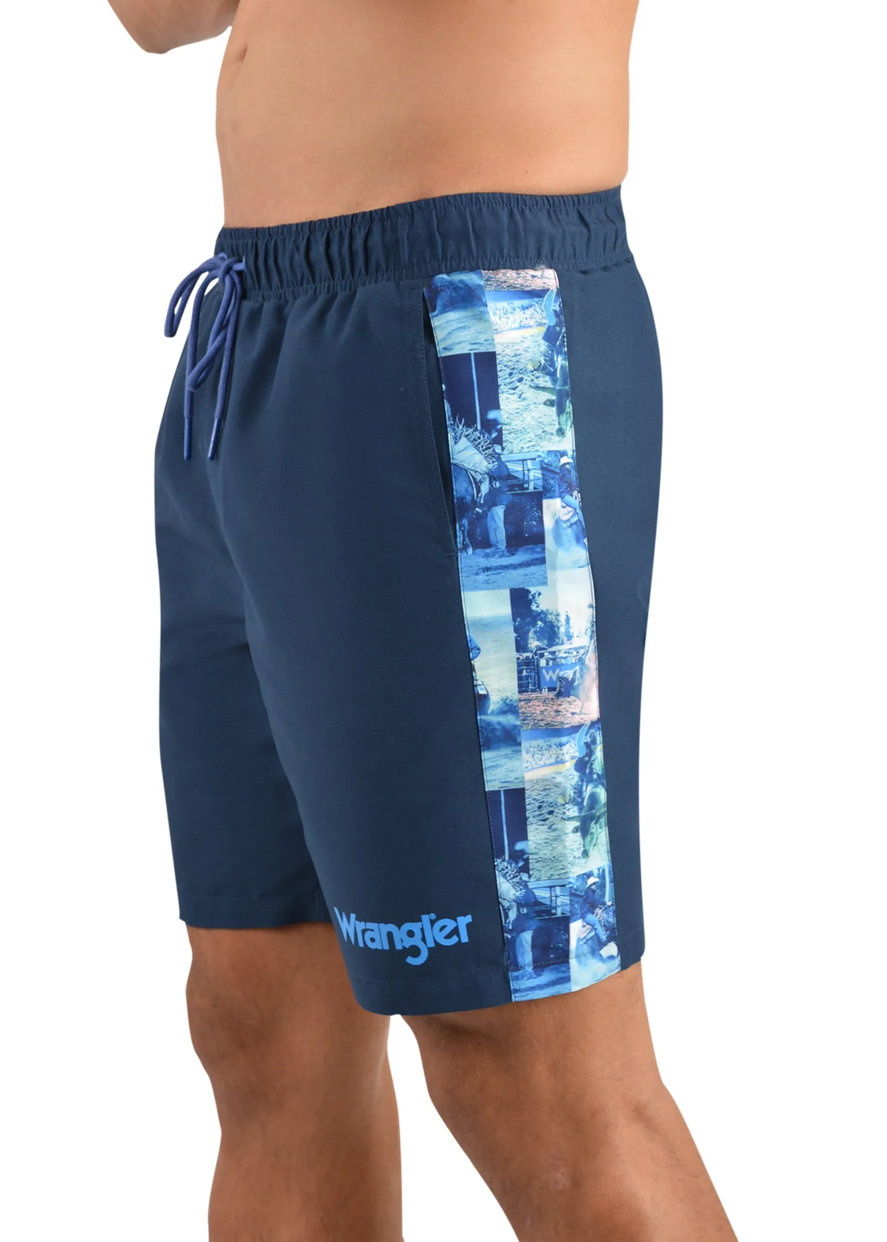 Wrangler Forster Boardshort Mens Navy