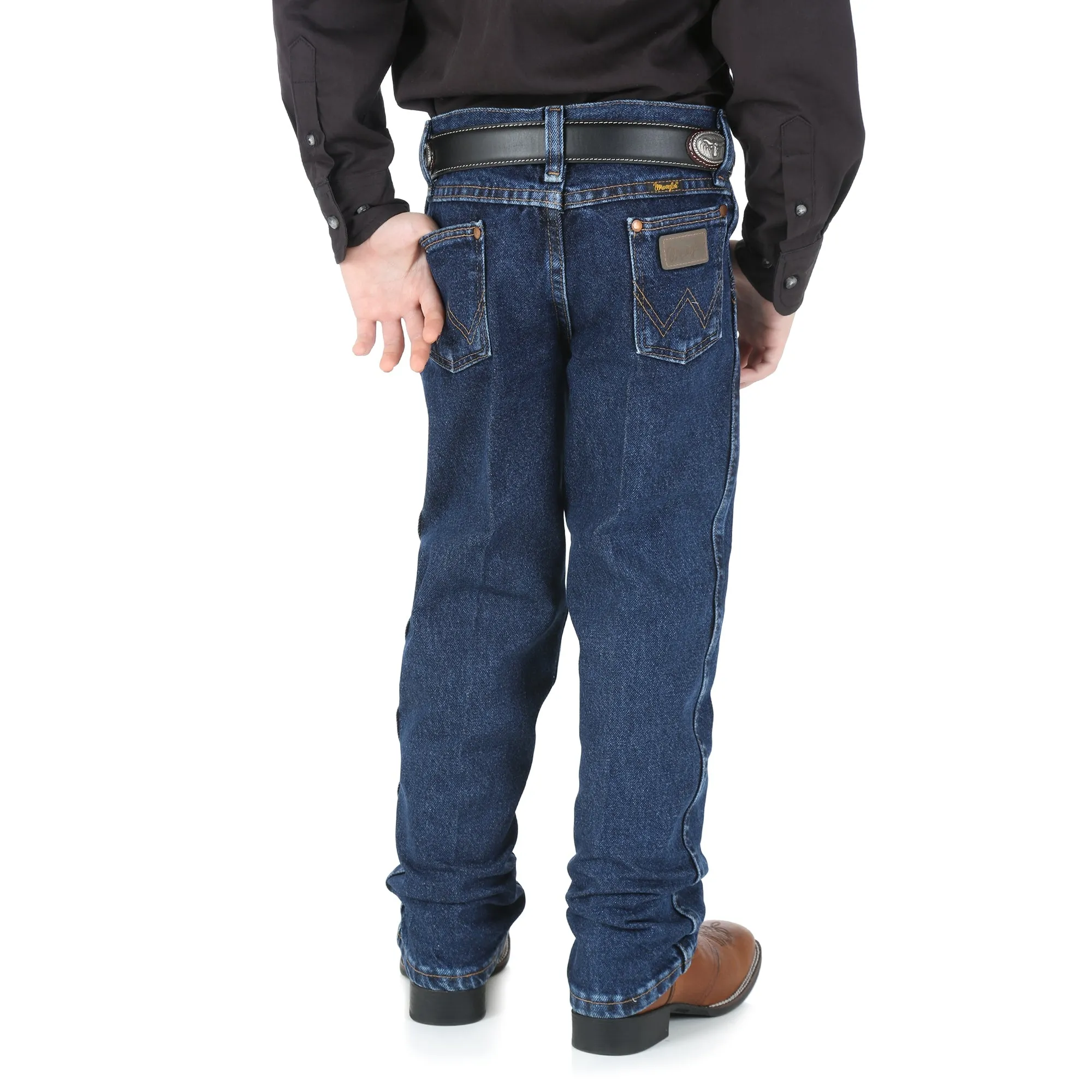 Wrangler Kid's Cowboy Cut Original Fit Jean Dark Indigo