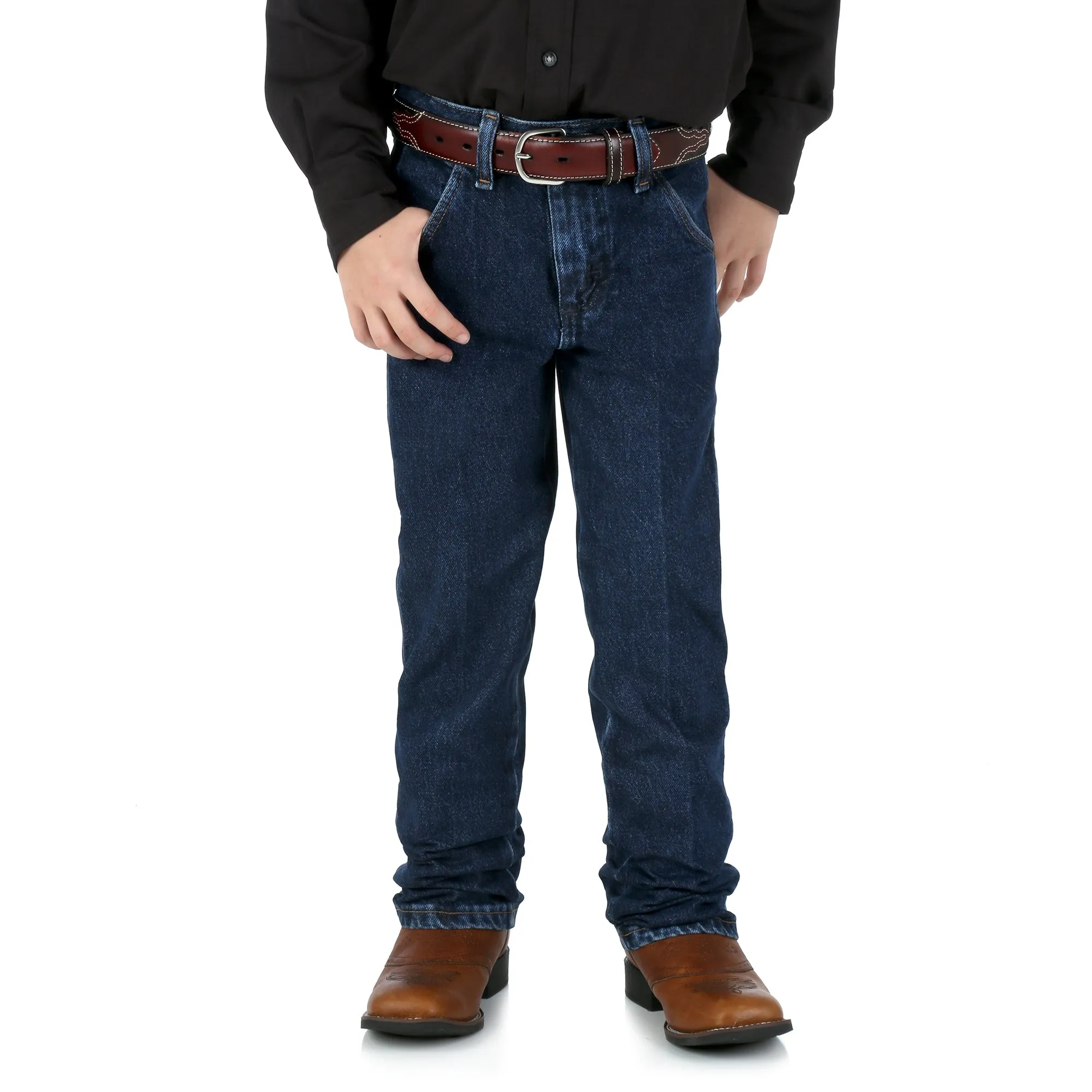 Wrangler Kid's Cowboy Cut Original Fit Jean Dark Indigo