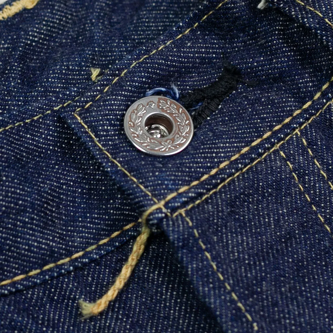 WWII Blue Denim Waist Overalls Indigo