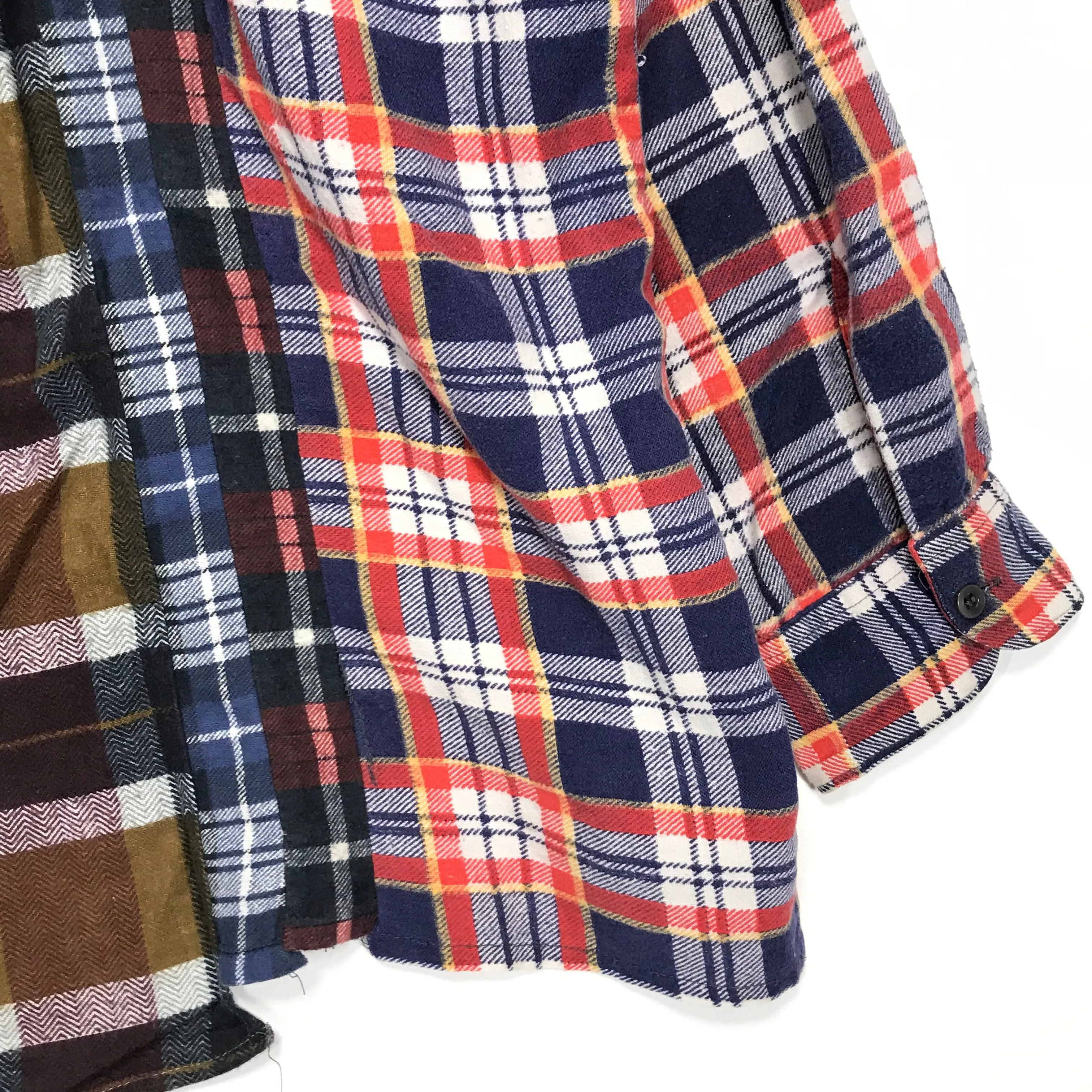[XL/2XL]  Needles Rebuild Ribbon 7 Cut Flannel Shirt
