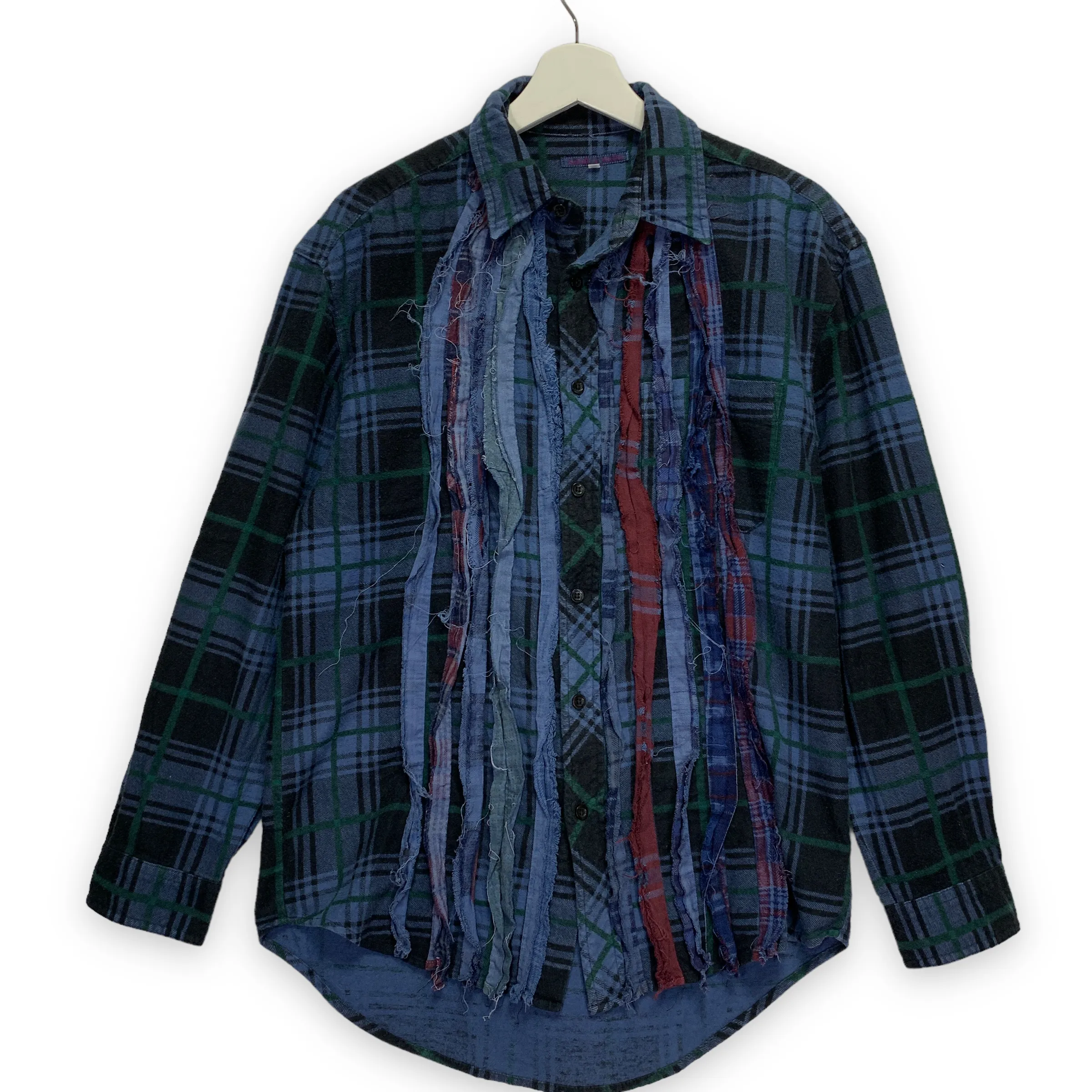 [XS] Needles Rebuild Ribbon Cut Flannel Shirt