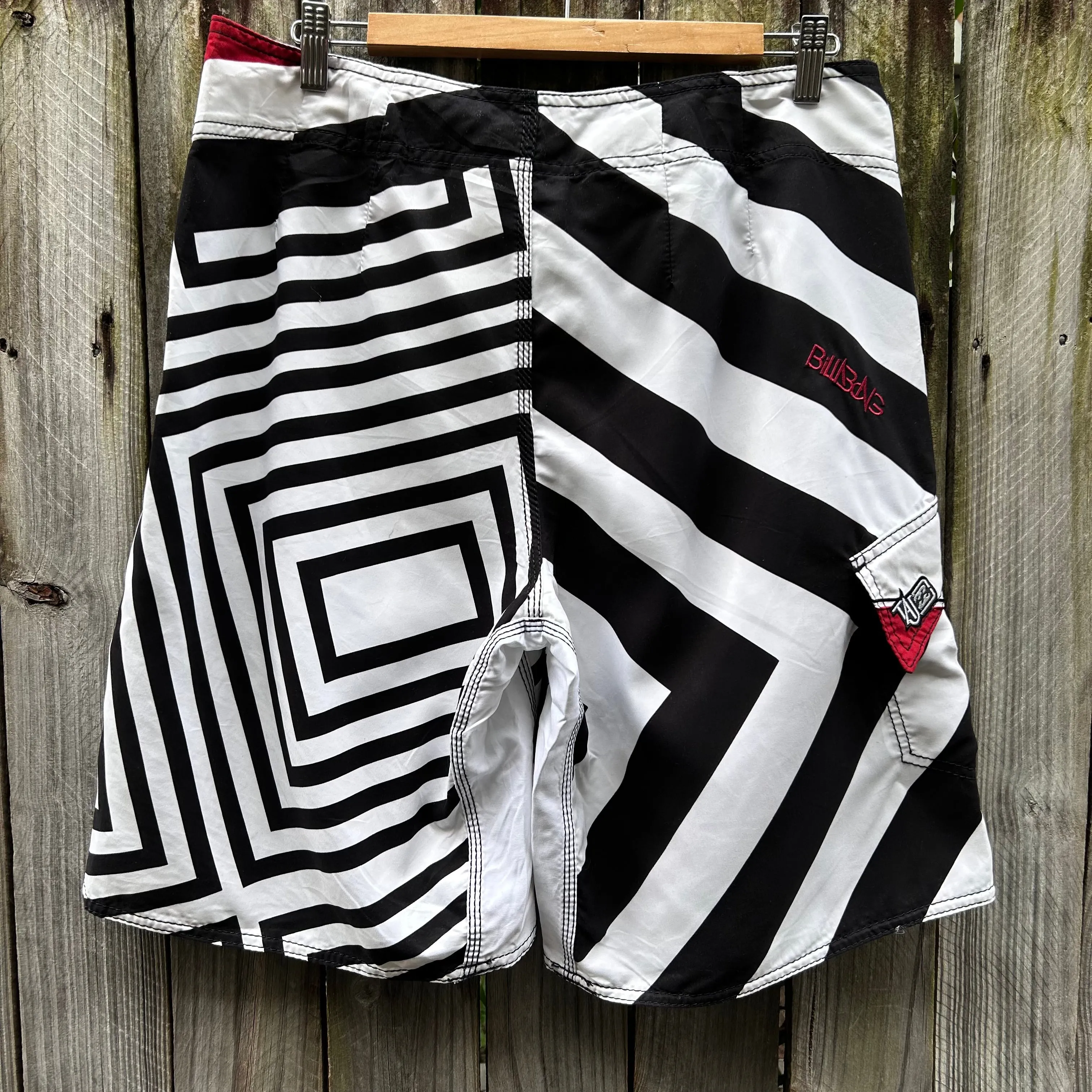 Y2K Taj Burrow Billabong signature boardshorts W34’