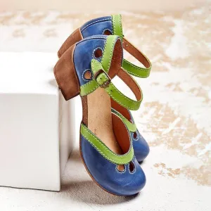 Yolanda® | Comfortable sandals with low heels