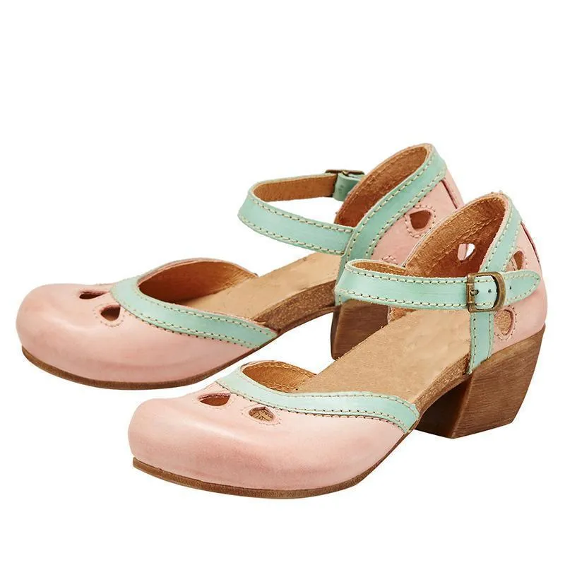 Yolanda® | Comfortable sandals with low heels