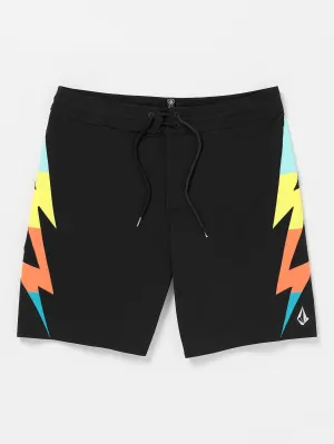 Zapped Liberators 19" Boardshort - Black