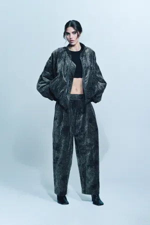 ZIGGY CHEN | VELVET DROP TROUSERS